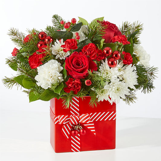 Presents Under the Tree Bouquet –  Guilles Flower Shop And Catering, San Jose CA