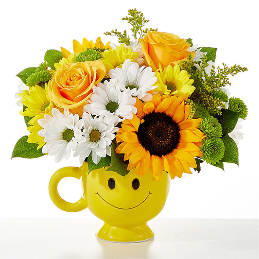 Be Happy Bouquet –  Guilles Flower Shop And Catering, San Jose CA