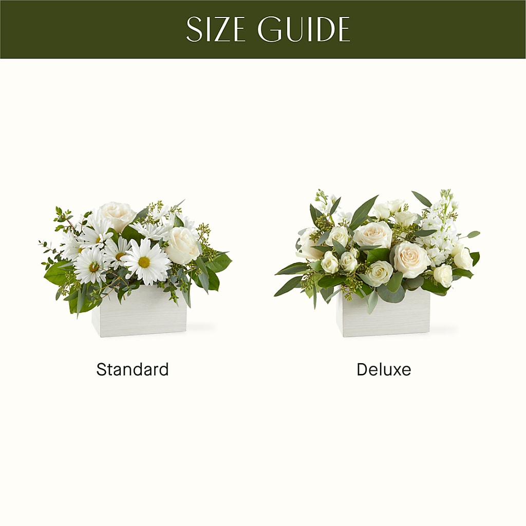 Fresh Linen Box Bouquet –  Guilles Flower Shop And Catering, San Jose CA