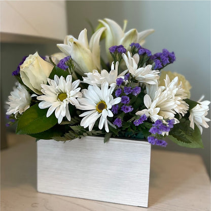 Beyond Blue Box Bouquet –  Guilles Flower Shop And Catering, San Jose CA