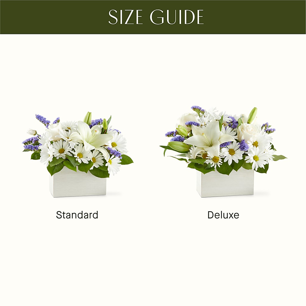 Beyond Blue Box Bouquet –  Guilles Flower Shop And Catering, San Jose CA
