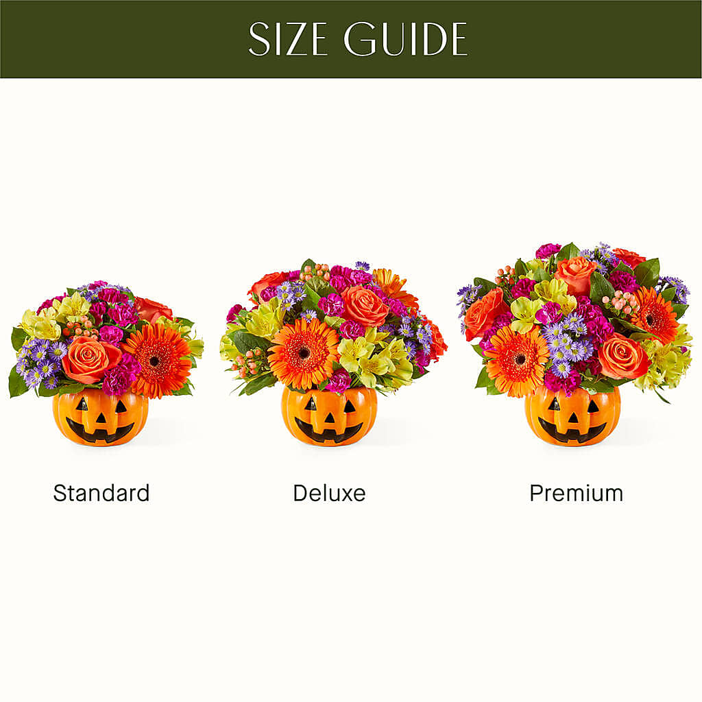 Tricks & Treats Pumpkin –  Guilles Flower Shop And Catering, San Jose CA