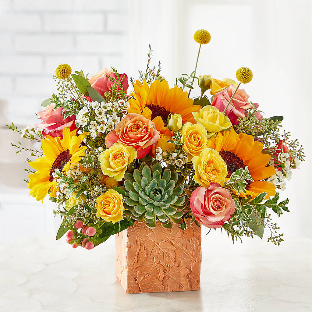 Sunflower Season Bouquet –  Guilles Flower Shop And Catering, San Jose CA