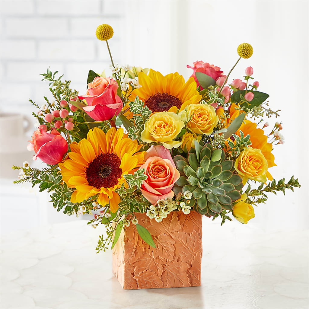 Sunflower Season Bouquet –  Guilles Flower Shop And Catering, San Jose CA