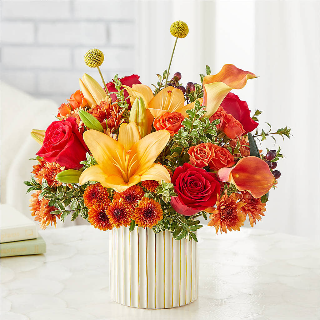 Scarlet Skies Bouquet –  Guilles Flower Shop And Catering, San Jose CA