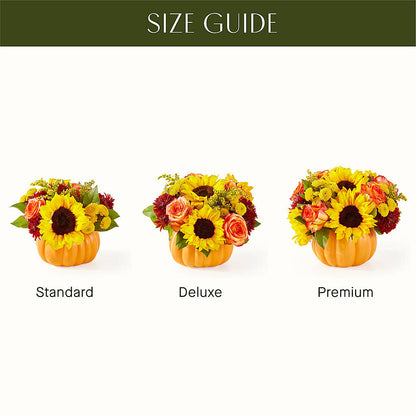 Golden Gourd Pumpkin Bouquet –  Guilles Flower Shop And Catering, San Jose CA