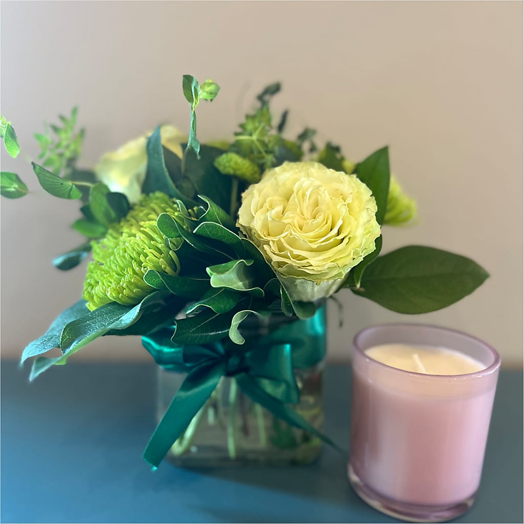 Emerald Forest Bouquet –  Guilles Flower Shop And Catering, San Jose CA