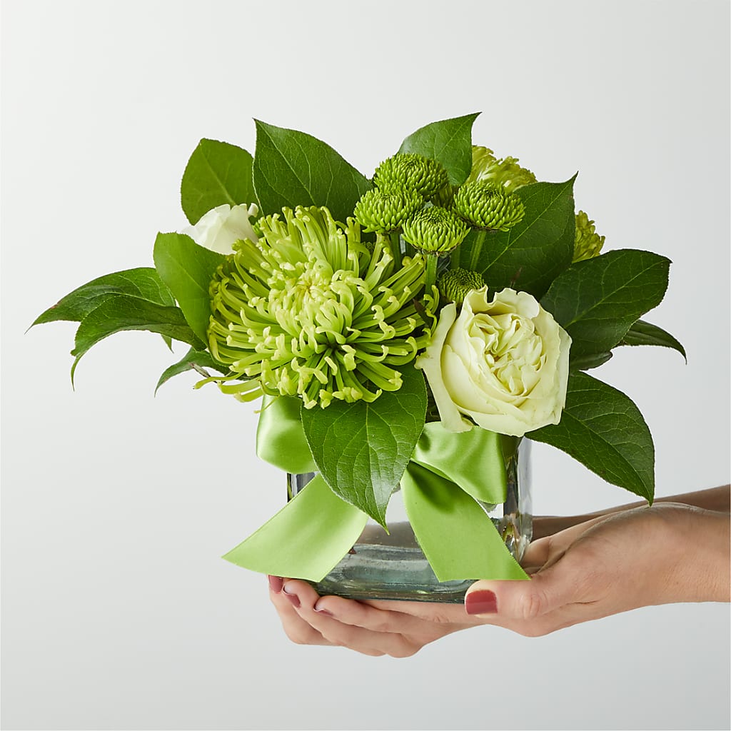 Emerald Forest Bouquet –  Guilles Flower Shop And Catering, San Jose CA