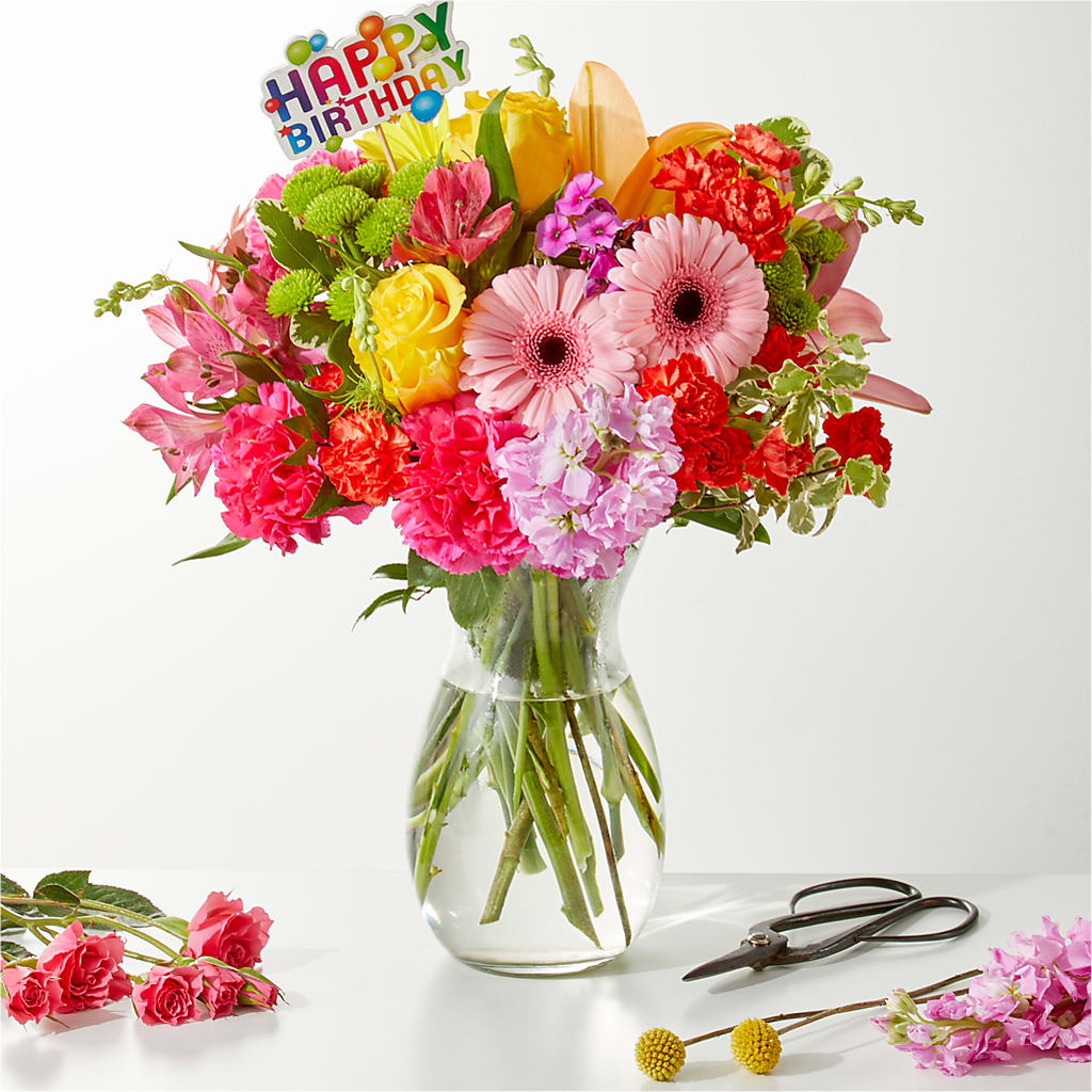 Cue the Confetti - A Florist Original –  Guilles Flower Shop And Catering, San Jose CA