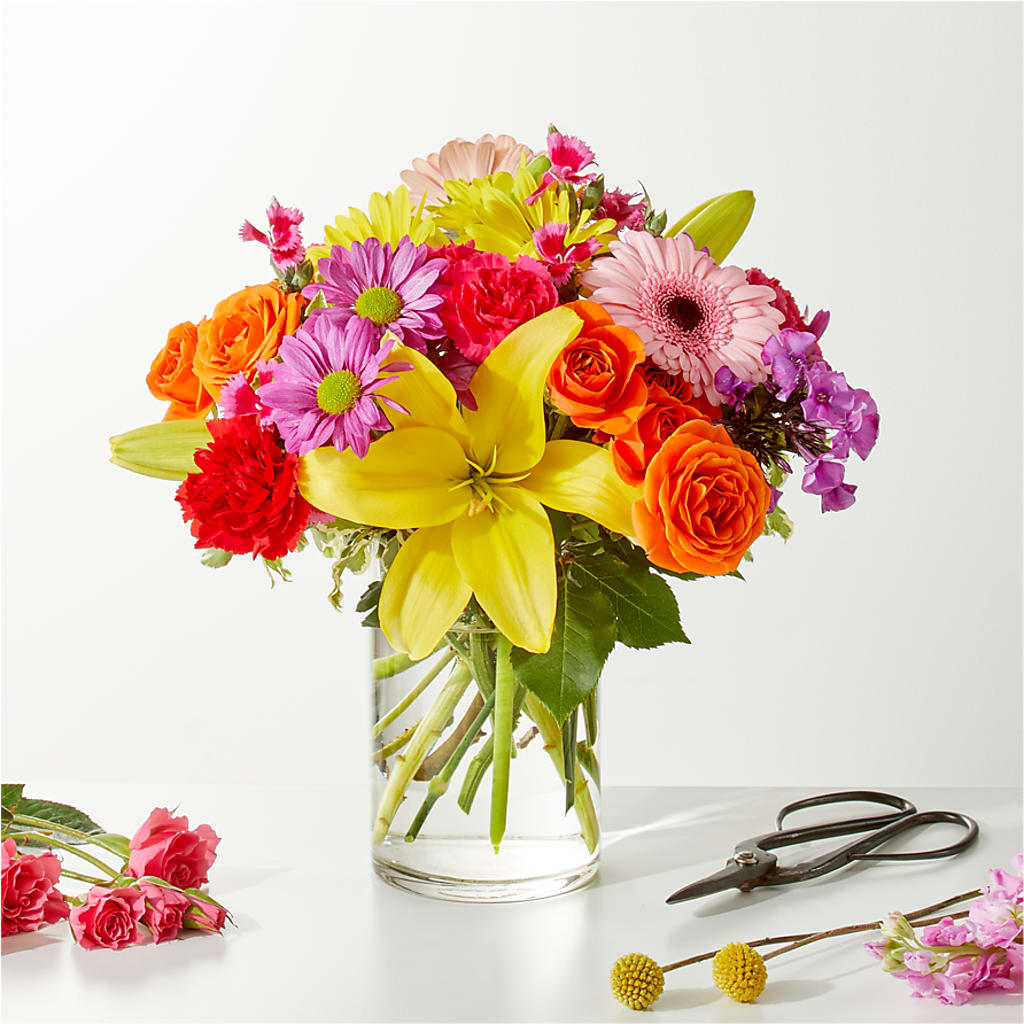 Cue the Confetti - A Florist Original –  Guilles Flower Shop And Catering, San Jose CA