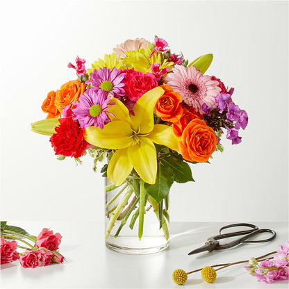 Cue the Confetti - A Florist Original –  Guilles Flower Shop And Catering, San Jose CA