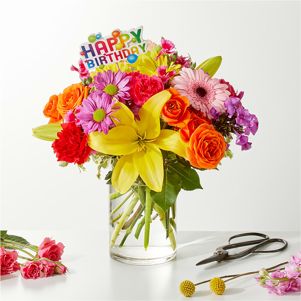 Cue the Confetti - A Florist Original –  Guilles Flower Shop And Catering, San Jose CA