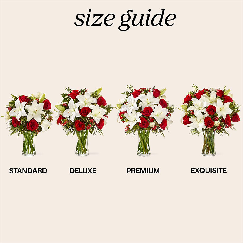 Sparkling Snowflakes Bouquet –  Guilles Flower Shop And Catering, San Jose CA