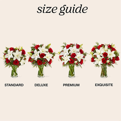 Sparkling Snowflakes Bouquet –  Guilles Flower Shop And Catering, San Jose CA
