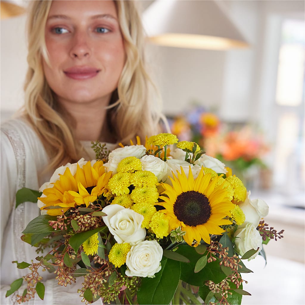 Luminous Morning Bouquet –  Guilles Flower Shop And Catering, San Jose CA