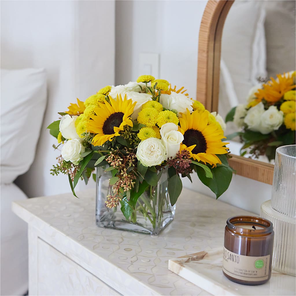 Luminous Morning Bouquet –  Guilles Flower Shop And Catering, San Jose CA