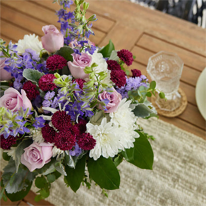Violet Frost Bouquet –  Guilles Flower Shop And Catering, San Jose CA