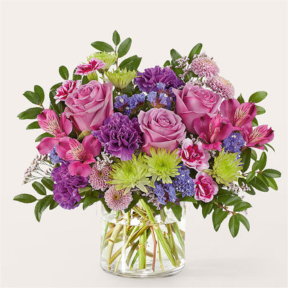 Glass Half Full Bouquet –  Guilles Flower Shop And Catering, San Jose CA