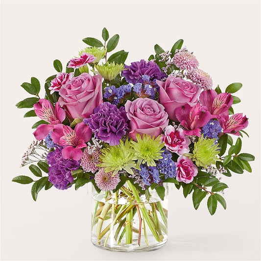 Glass Half Full Bouquet –  Guilles Flower Shop And Catering, San Jose CA