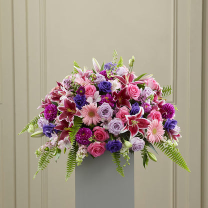 Fare Thee Well Pedestal –  Guilles Flower Shop And Catering, San Jose CA