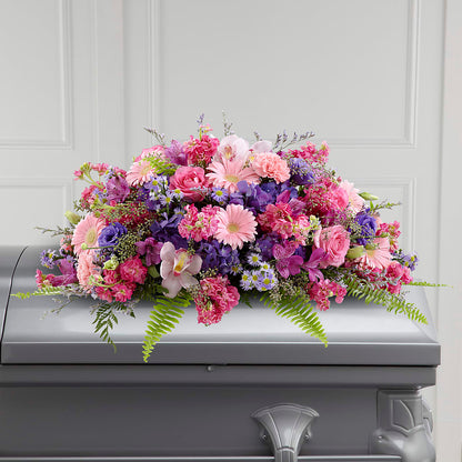Glorious Garden Casket Spray –  Guilles Flower Shop And Catering, San Jose CA