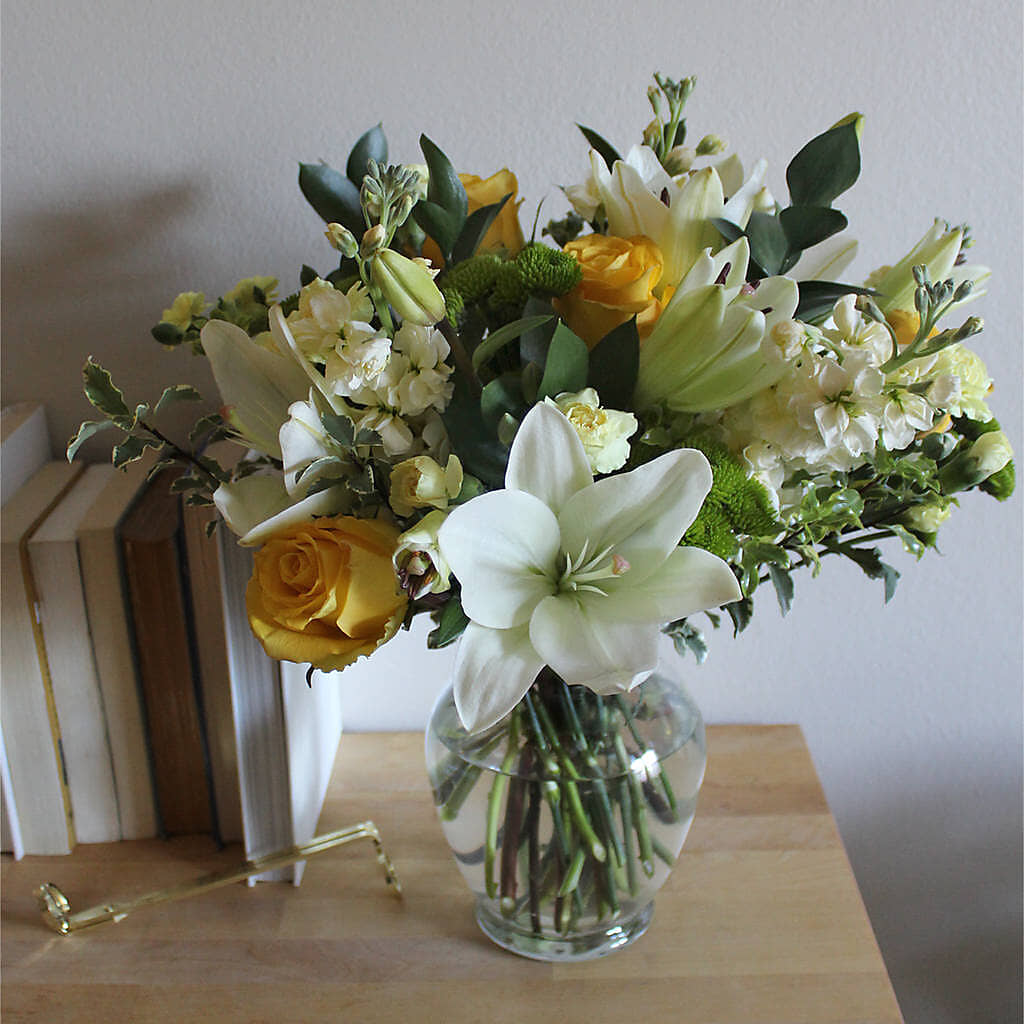 Hope & Serenity Bouquet –  Guilles Flower Shop And Catering, San Jose CA