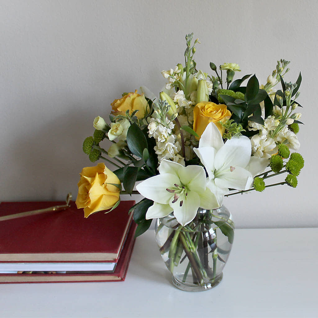 Hope & Serenity Bouquet –  Guilles Flower Shop And Catering, San Jose CA