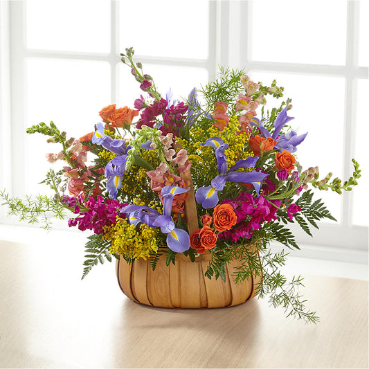 Garden of Life Basket –  Guilles Flower Shop And Catering, San Jose CA