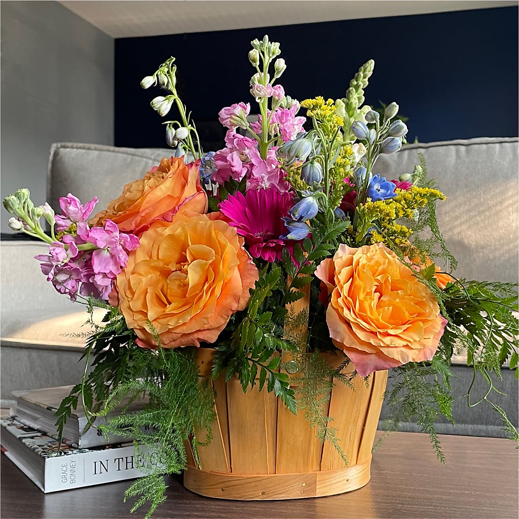 Garden of Life Basket –  Guilles Flower Shop And Catering, San Jose CA