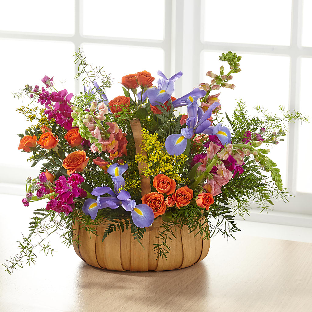 Garden of Life Basket –  Guilles Flower Shop And Catering, San Jose CA