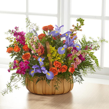 Garden of Life Basket –  Guilles Flower Shop And Catering, San Jose CA