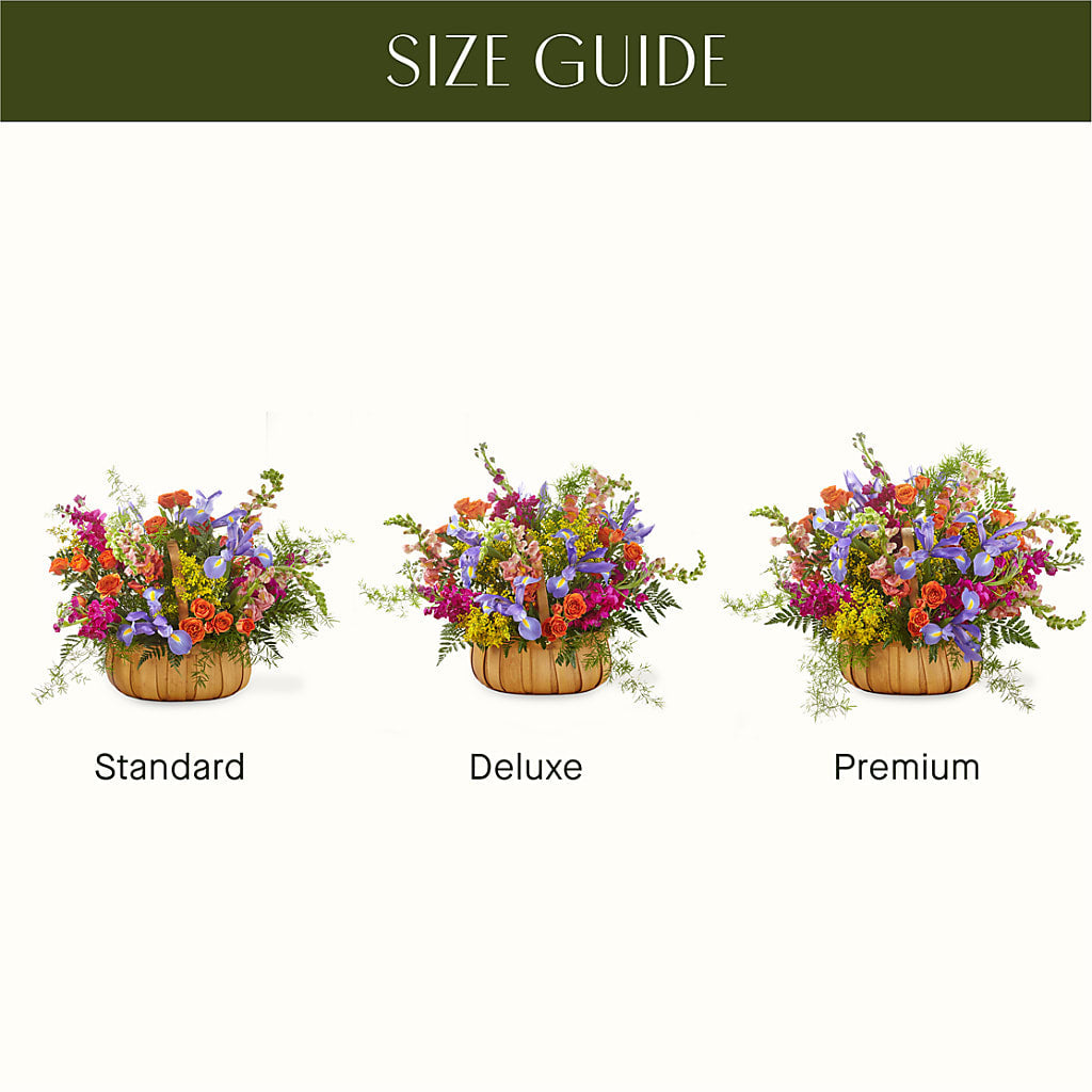 Garden of Life Basket –  Guilles Flower Shop And Catering, San Jose CA