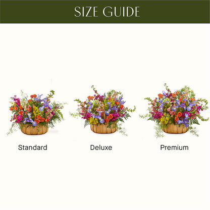 Garden of Life Basket –  Guilles Flower Shop And Catering, San Jose CA