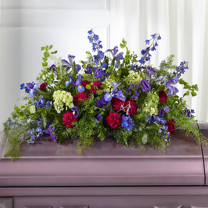 Always Treasured Casket Spray –  Guilles Flower Shop And Catering, San Jose CA