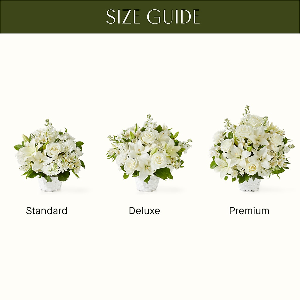 Peaceful Reflections Arrangement –  Guilles Flower Shop And Catering, San Jose CA