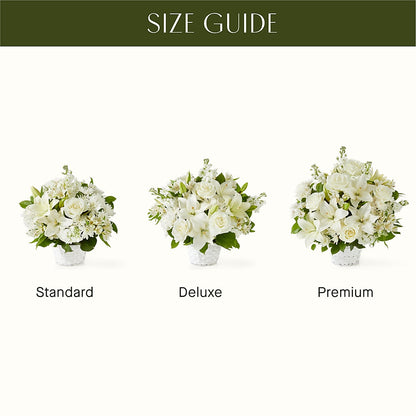 Peaceful Reflections Arrangement –  Guilles Flower Shop And Catering, San Jose CA