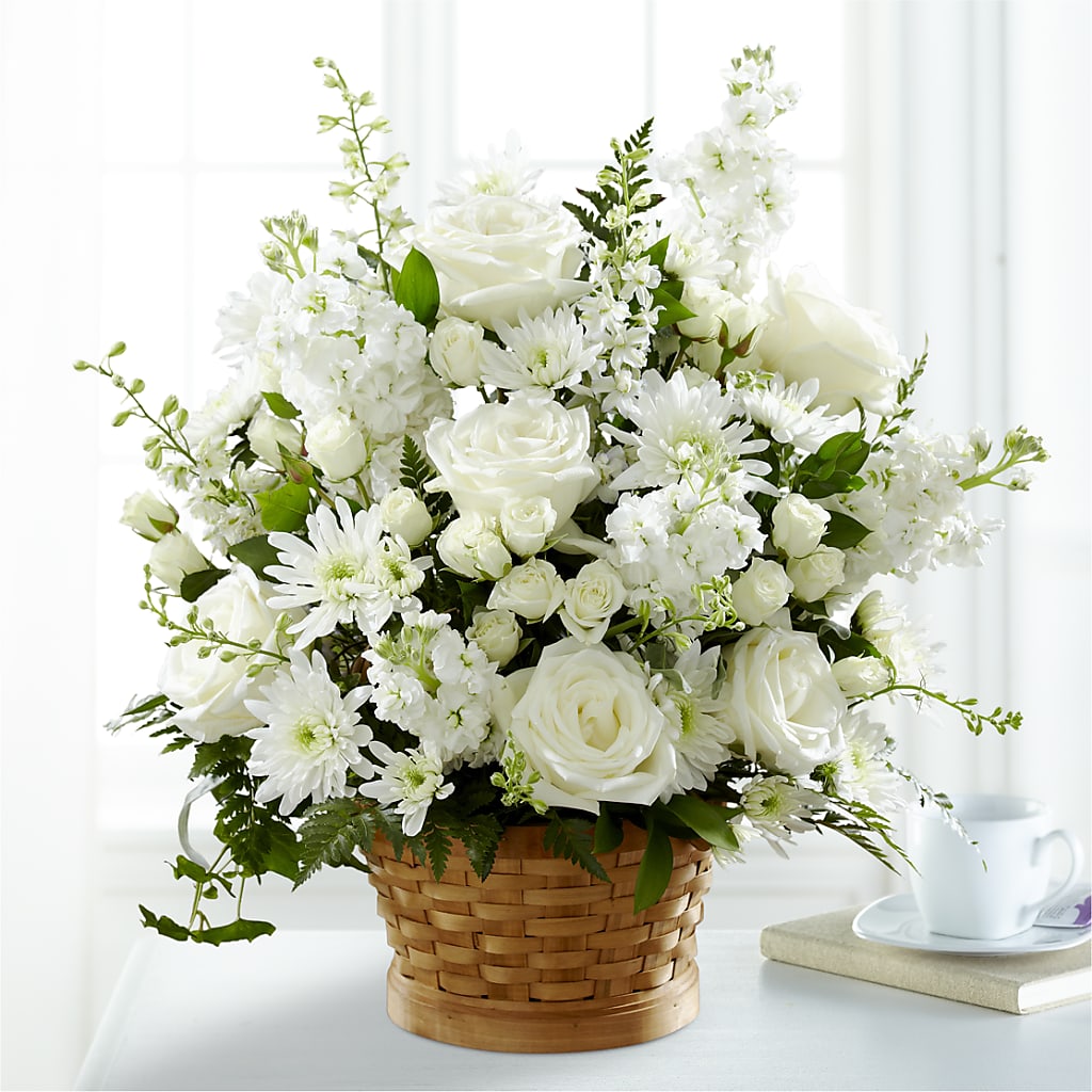 Heartfelt Condolences Arrangement –  Guilles Flower Shop And Catering, San Jose CA