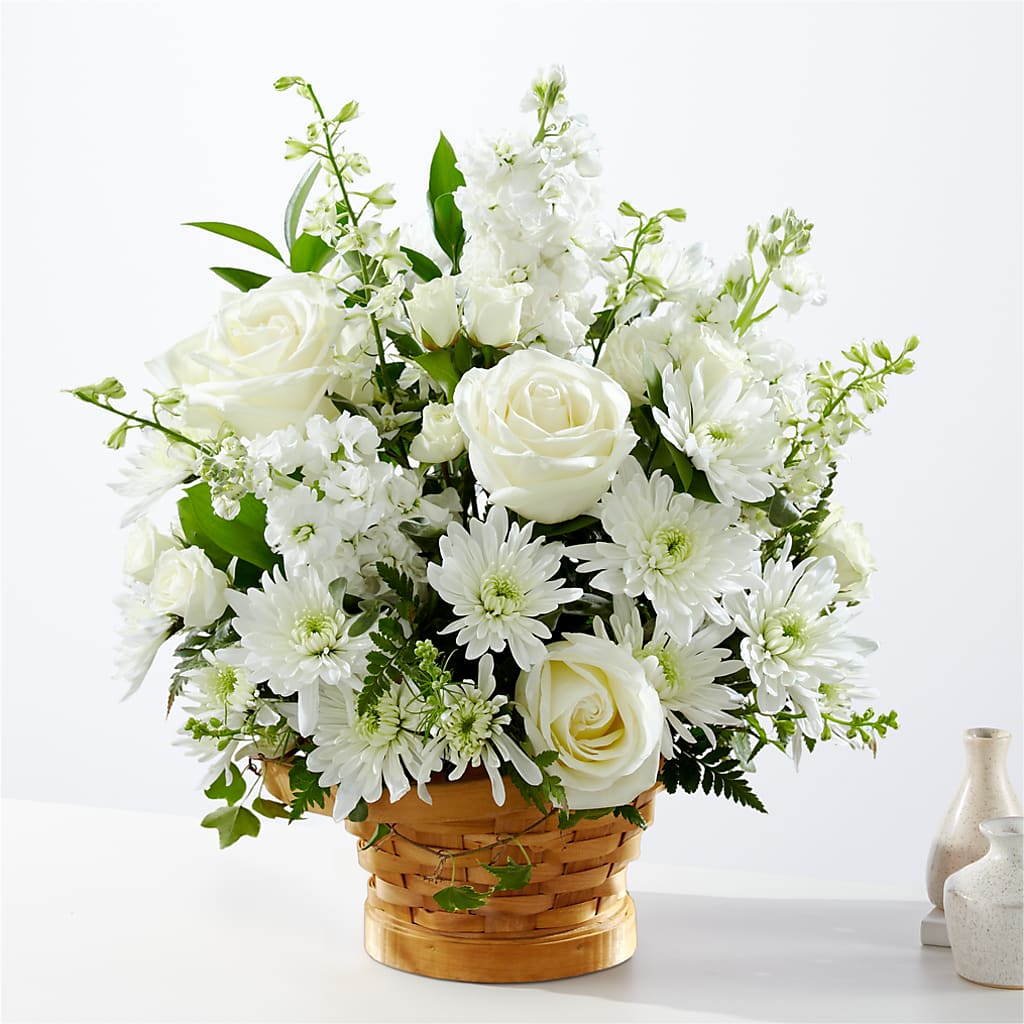 Heartfelt Condolences Arrangement –  Guilles Flower Shop And Catering, San Jose CA