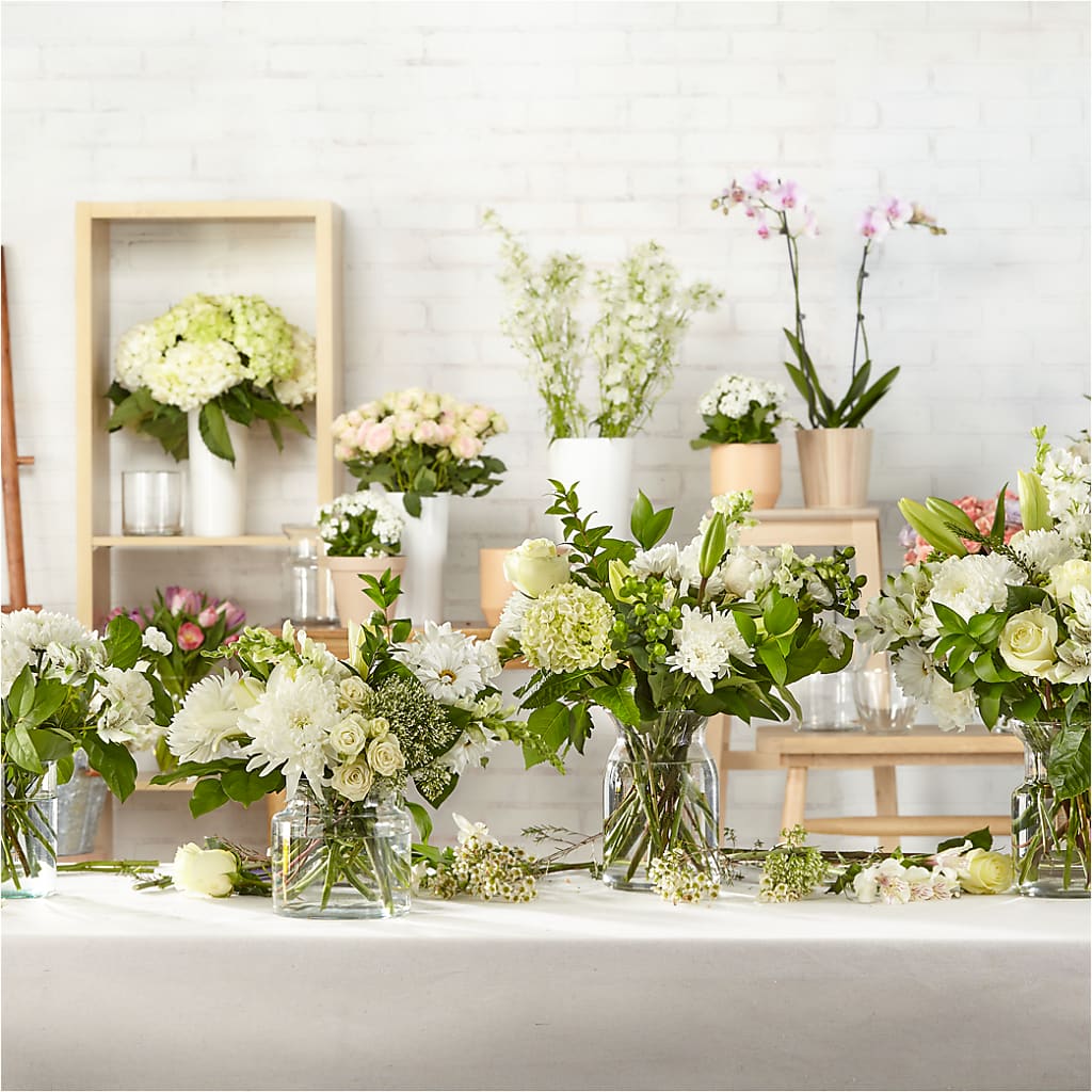 Classic Ivory – A Florist Original –  Guilles Flower Shop And Catering, San Jose CA
