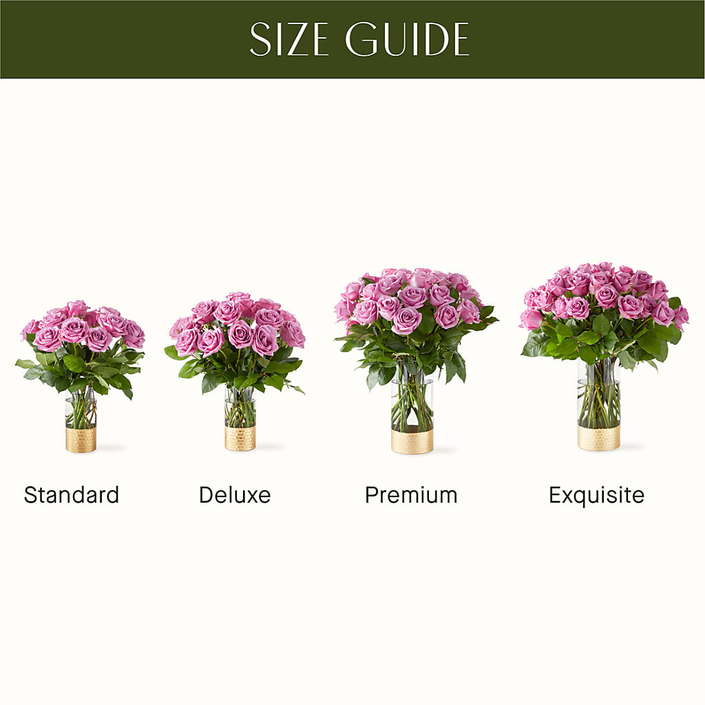 Secret Admirer Lavender Rose Bouquet –  Guilles Flower Shop And Catering, San Jose CA