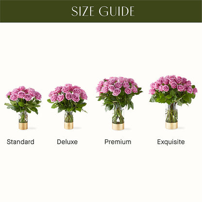 Secret Admirer Lavender Rose Bouquet –  Guilles Flower Shop And Catering, San Jose CA
