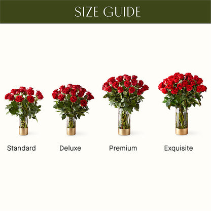 Classic Love Red Rose Bouquet –  Guilles Flower Shop And Catering, San Jose CA