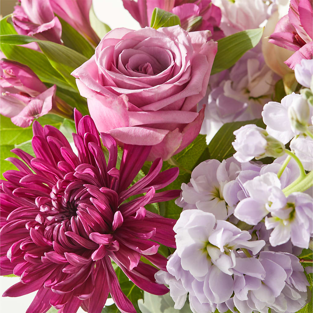 Amethyst Dreams Bouquet –  Guilles Flower Shop And Catering, San Jose CA