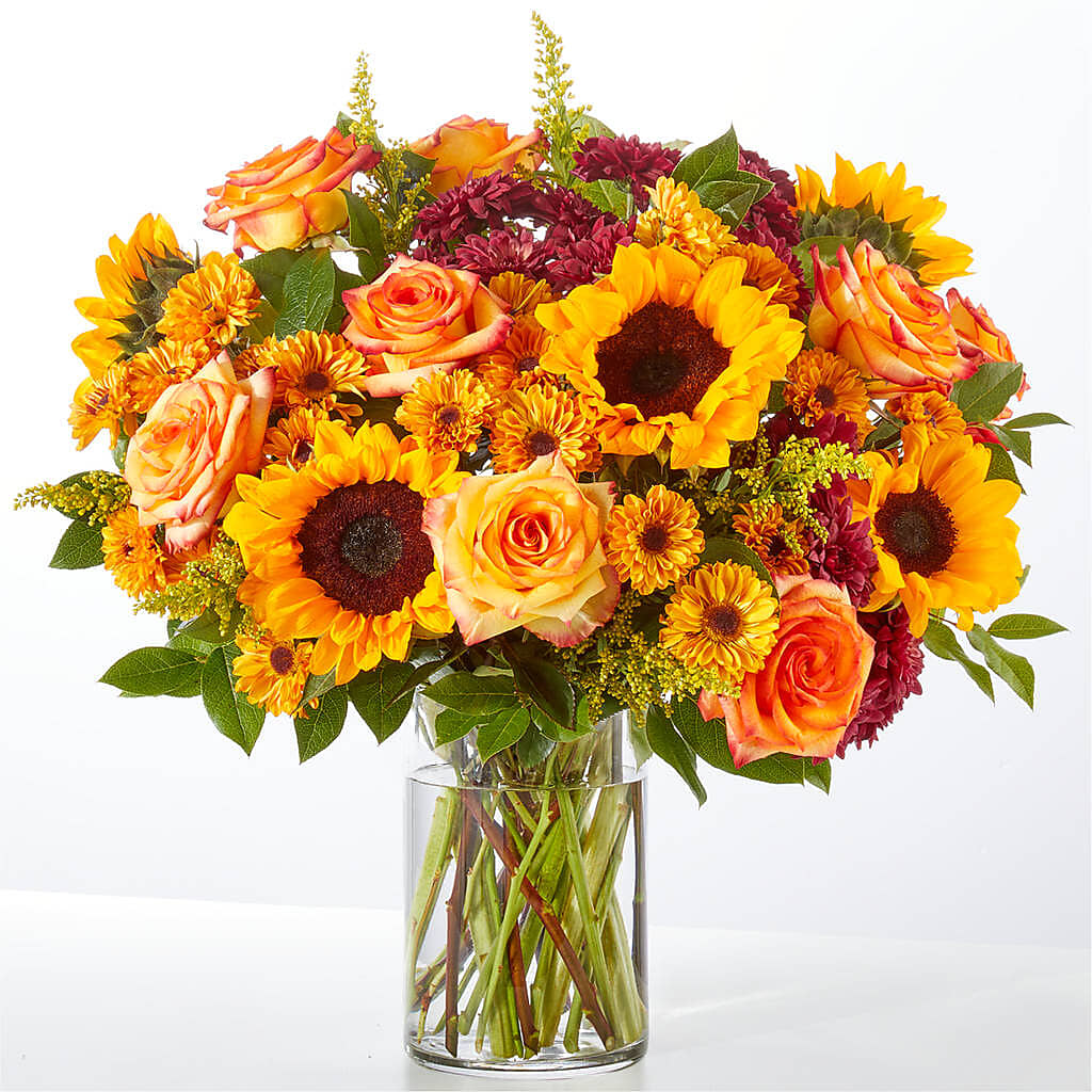 Flannel Scarf Bouquet –  Guilles Flower Shop And Catering, San Jose CA