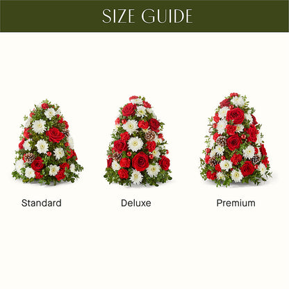 Let It Snow Tree –  Guilles Flower Shop And Catering, San Jose CA