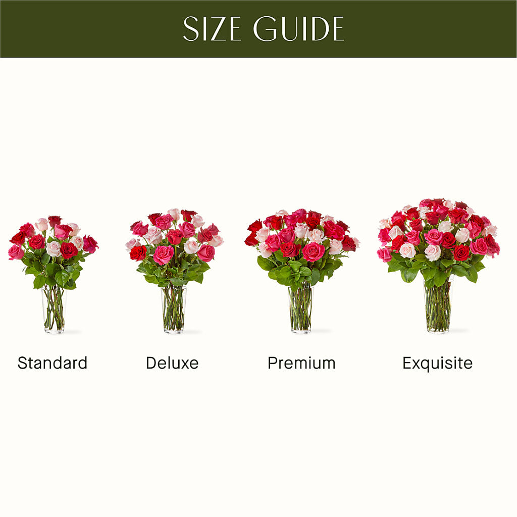 Charming Rose Bouquet –  Guilles Flower Shop And Catering, San Jose CA