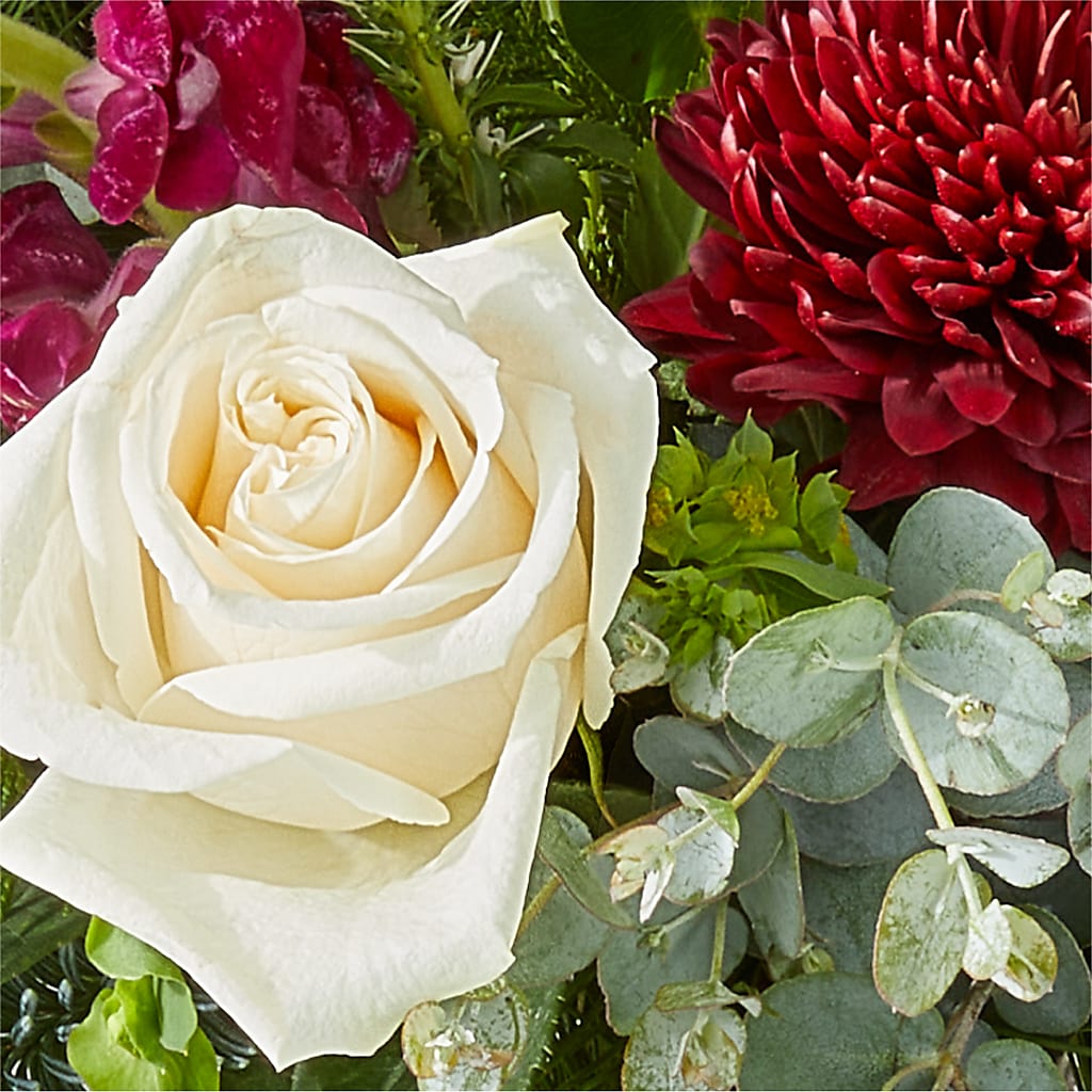 Cranberry Fizz Bouquet –  Guilles Flower Shop And Catering, San Jose CA