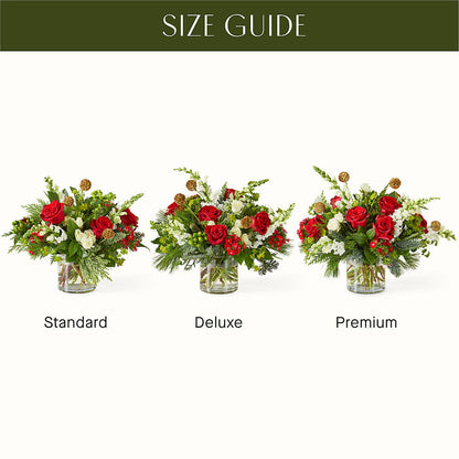 Deck the Halls Bouquet –  Guilles Flower Shop And Catering, San Jose CA