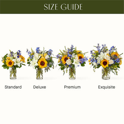Wonderfully Sunny Bouquet –  Guilles Flower Shop And Catering, San Jose CA