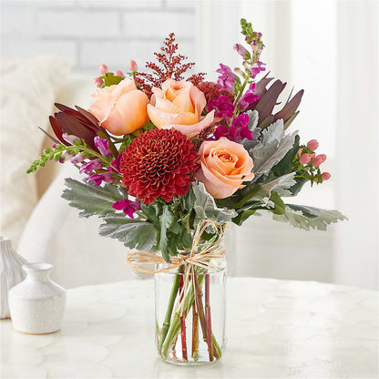 Moody Hues Bouquet –  Guilles Flower Shop And Catering, San Jose CA